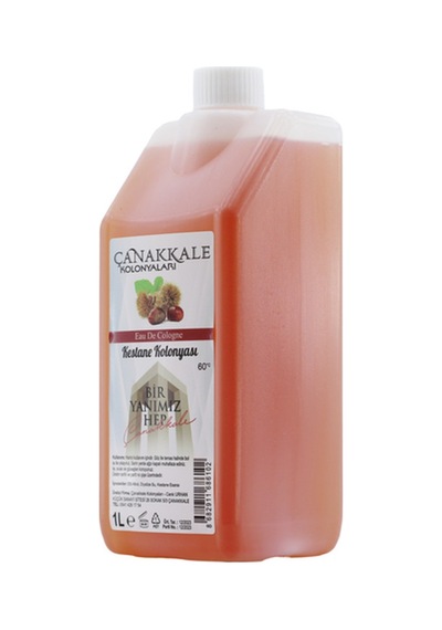 Çanakkale Kolonyaları Kestane Kolonyası Korumalı Kapak - Yeni Model 2 x 1 L