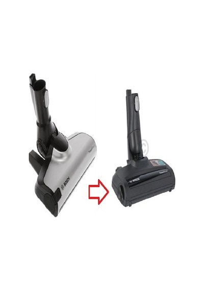 Bosch Uyumlu Unlimited Bcs Seri Şarjı Süpürge Başlığı Siyah Renk