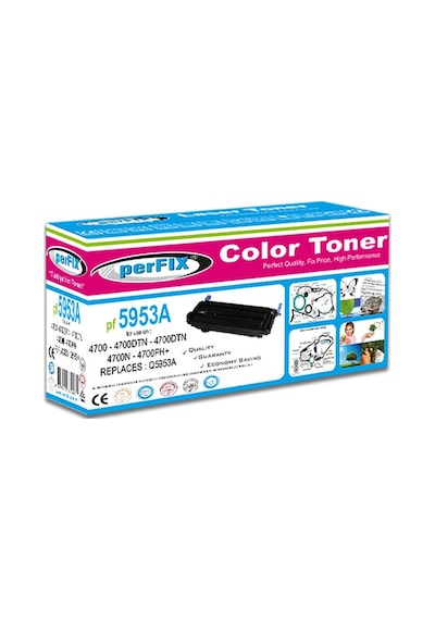 Pfx Pf Q5953a 4700-643a Kırmızı Toner 10k