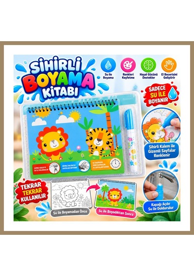Bezos Bk010-bk003 Sihirli Boyama Kitabı 22