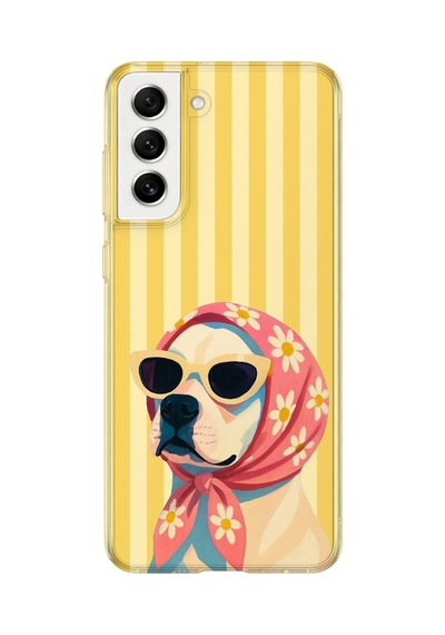Samsung Galaxy S22 Plus Uyumlu Baskılı Şeffaf Telefon Kılıfı Koleksiyon: Dog Lover 3