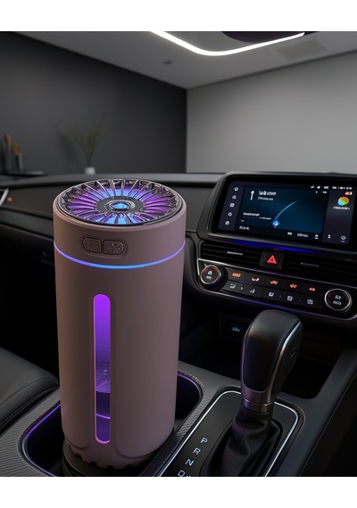 Şarjlı Aroma Difüzörü 300 Ml Nemlendirici Rgb Işık