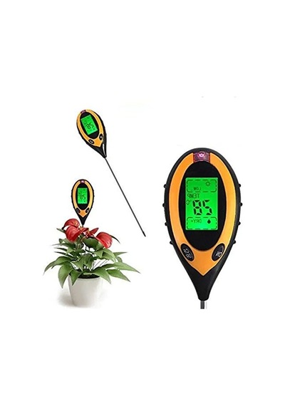 4'ü 1 Arada Toprak Ölçer, Lcd Ekranlı Ve Kullanım Kolaylığı