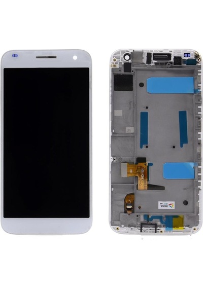 Huawei G7 Lcd Ekran Dokunmatik Beyaz Çıtalı