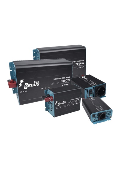 Orbus Eco 12 V Volt 2000 W Watt Modifiye Sinüs İnverter