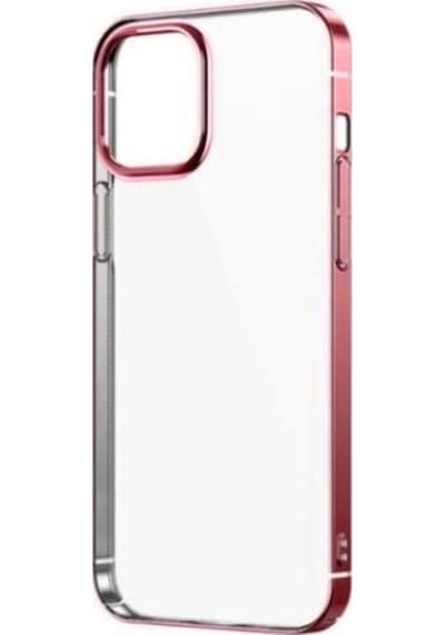 Apple Uyumlu iPhone 12 Pro Kılıf Zore Pixel Kapak Kırmızı