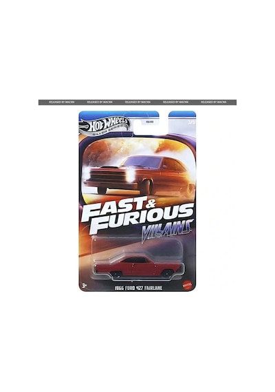 Hot Wheels Fast & Furious: Villains Silver Series 2025 - Hot Wheels 5'li Set Hnr88