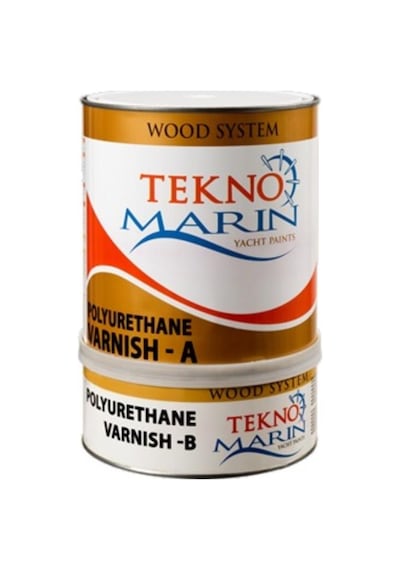 Teknomarin Poliüretan Şeffaf Parlak Vernik 1kg