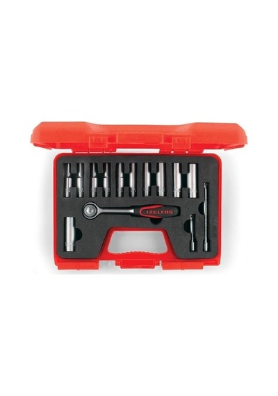Derin Lokma Anahtar Takımı 1/4" 14 Parça İle Dayanıklı