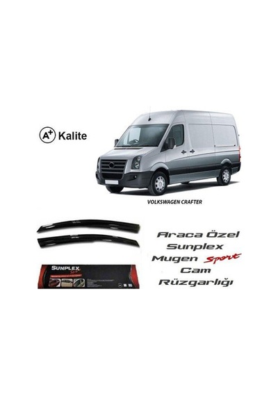 Volkswagen Crafter Cam Rüzgarlığı Mugen Tip Sunplex 2Li