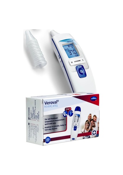 Hartmann Veroval Duo Scan Dijital Kulaktan ve Alından Ateş Ölçer