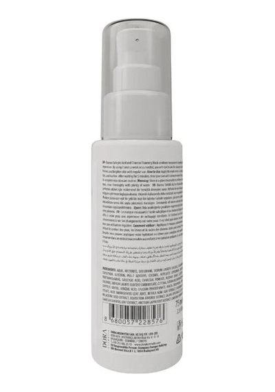 Bianna Bubble Salisilik Asit & Kömür İçeren Köpüren Yüz Maskesi 75 ML