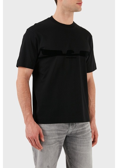 Emporio Armani Erkek T Shirt Em001015 Af13669 Uc001 Siyah Siyah