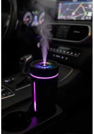 Katjmer Kt-h10 Şarjlı 7 Renkler Yıldızlı Gökyüzü Lamba İle Led Usb Araba Hava Nemlendirici