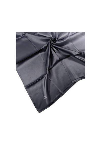 Mim Eşarp Mısırlı Eşarpları Degrade Kristal Sport Bulut Desenli Polyester Eşarp Koyu Gri - Gümüş
