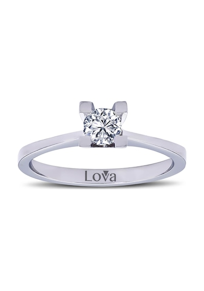 Lova F-G Renk 0,29 Karat Pırlanta Tektaş Yüzük - Jtr - 1030023