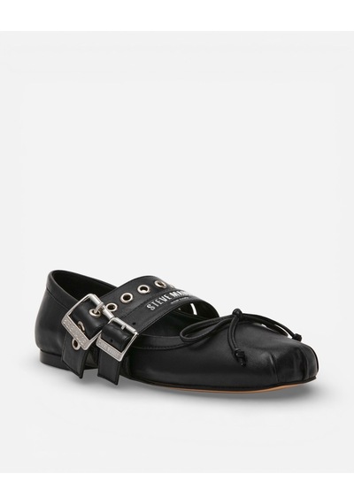 Steve Madden Ceara Black Leat Kadın Siyah Babet Ceara