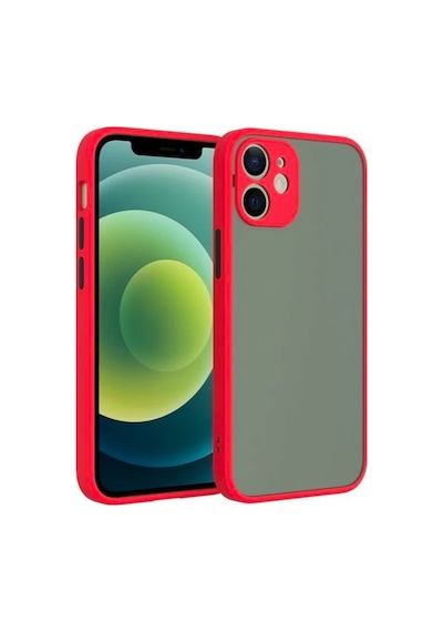 Apple iPhone Uyumlu 12 6.1inç Kamera Korumalı Premium Silikon - Kılıf- 5775 Lila
