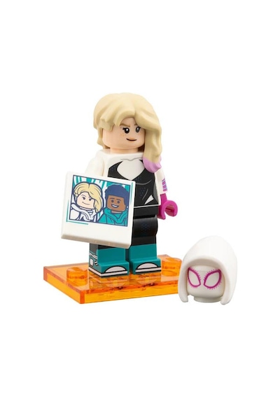 Lego Minifigures 71050 Spider-man: Across The Spider-verse Series : 4.gwen Stacy / Spider-gwen