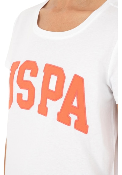 U.S. Polo Assn. Kadın Basic Tişört 1804839 Beyaz
