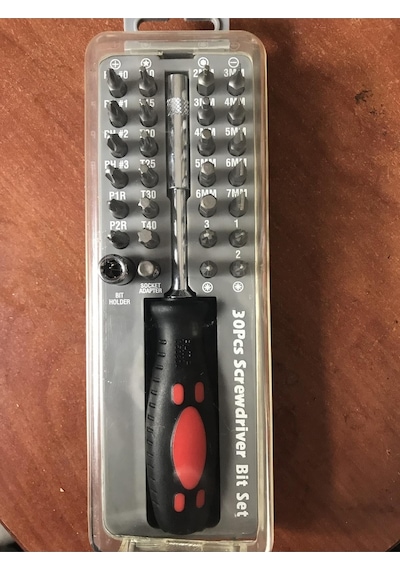 Rico 005 Rc2321 30 Parça Bits Uç Seti Şeffaf Deliksiz