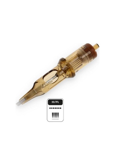 Kwadron 1207 Fllt Flat Long Taper - Kartuş Dövme İğnesi