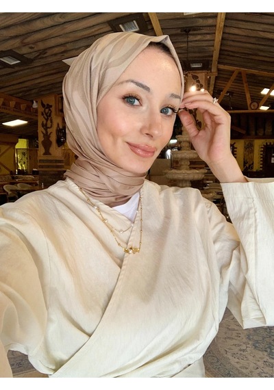 Butik Moda Etkm001 Üstü Bağlamalı Eteği Yandan Fermuarlı Takım Bej 001