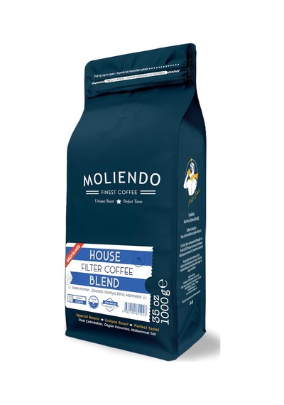 House Blend Filtre Kahve Öğütülmüş Filtre Kahve 1000 G Aeropress
