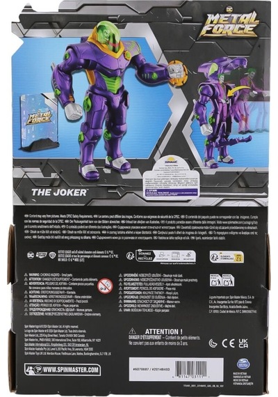 6070887 31111 Dc Metal Batman Force Figür Seti