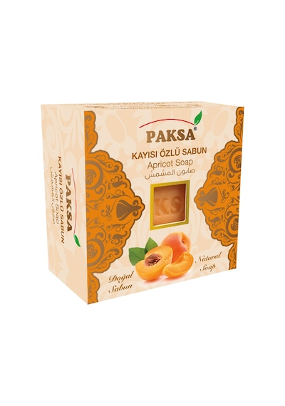 Paksa Kayısı Özlü Doğal Katı Sabun 1 Adet