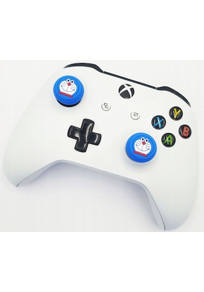 Doreamon Ps5/ps4/ps3/xbox One/one X/one S/series X/series S 3d Analog Silikon Koruyucu -4 Adet Doreamon-4