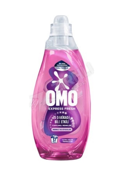 5 Adet Omo Sıvı Express Capcanlı Renkliler 37 Yıkama 1480 Ml