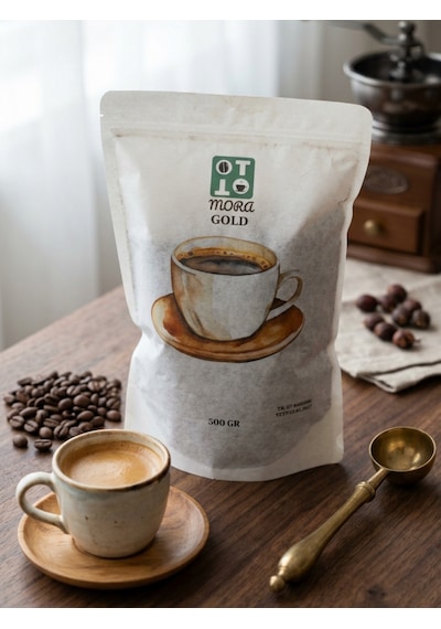 Ottomora Gold Hazır Kahve 500 Gr - Yumuşak İçim Granül Kahve Granül