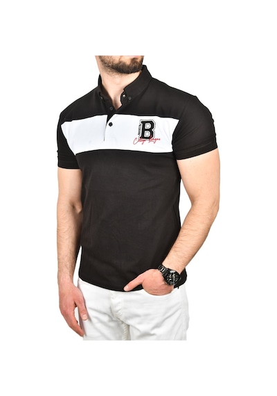 Deepsea Erkek Siyah Slim Fit Nefes Alan Pamuklu Kumaş Dar Kesim Kıvrılmaz Yaka Polo Yaka Tişört 2503019 Siyah Deepsea Erkek Siyah Slim Fit Nefes Alan Pamuklu Kumaş Dar Kesim Kıvrılmaz Yaka Polo Yaka Tişört 2503019 Siyah