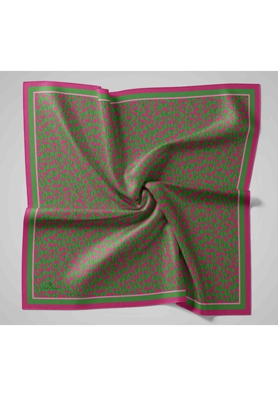 Silk Home Aura Eşarp 140005-27 Fuşya, Yeşil, Pembe