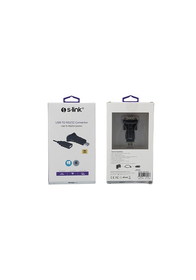 S-link Swapp Sw-u612 Usb To Rs232 Çevirici Dönüştürücü Adaptör