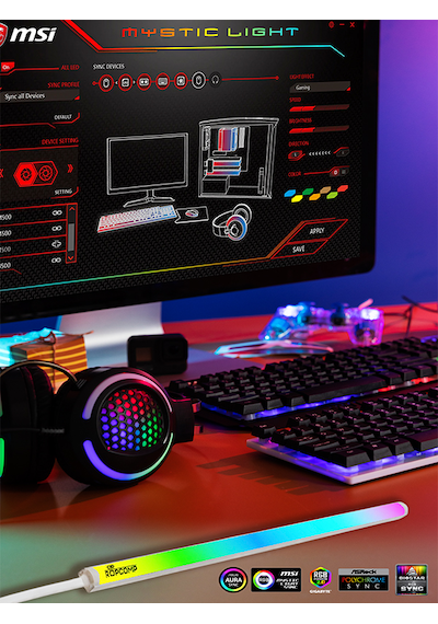 Ropcomp Argb Pc Kasa Aydınlatma Led 30 Cm