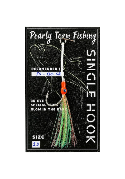 Pearly Team Fishing - Sıngle Hook 50gr - 120gr Pembe - 929808012