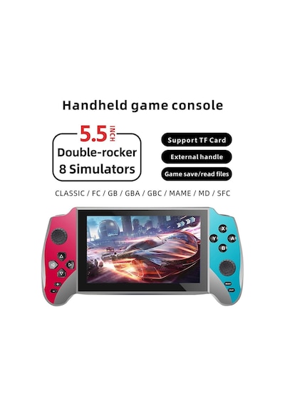 Black Hawk X13 5.5inç Lcd Hd Ekran Tv Out 2000+ Oyunlu Arcade Retro Oyun Konsolu