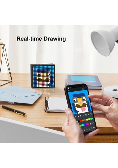 Divoom Timebox Evo 16x16 Led Ekranlı Pixel Art Bluetooth Hoparlör