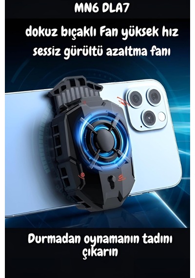 Dla7 Telefon Soğutucu Fan/hızlı Soğutucu Radyatörlü/telefon Soğutucusu.anında Isı Dağılımı Özellikli Mn6d