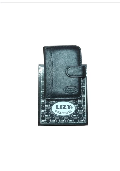 Lizy Deri Kartlık D-48 Siyah