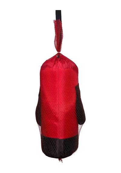 40cm Boks Torbası Çoçuklar İçin Eldiven Askılı Boxing Kum Torbası Kırmızı