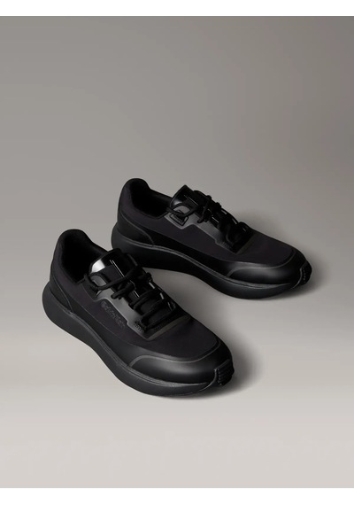 Calvin Klein Cıty Runner Laceup T, 0gj Siyah Erkek Spor Ayakkabı