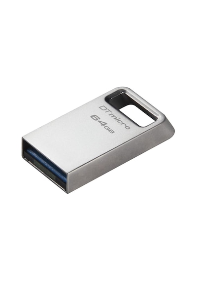 Kingston DTMC3G2-64GB DataTraveler Micro 200MB-s Metal USB 3.2 Gen 1 Flash Bellek