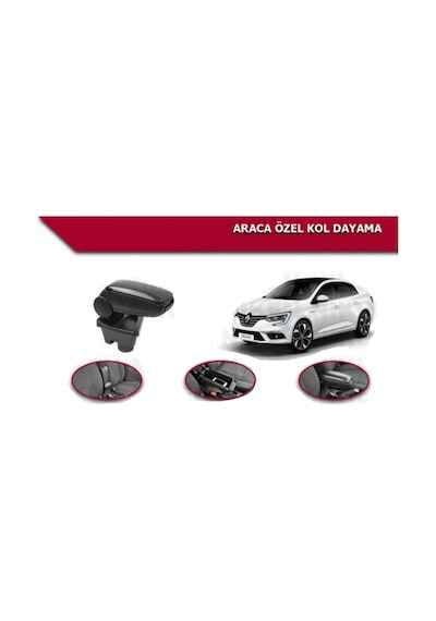 Megane 4 2016 Sonrası Araca Özel Kol Dayama Kolçak Niken
