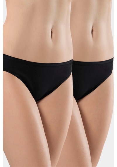 Türen Kadın Biyeli Dikişsiz 2'li Pamuklu Bikini Külot 001