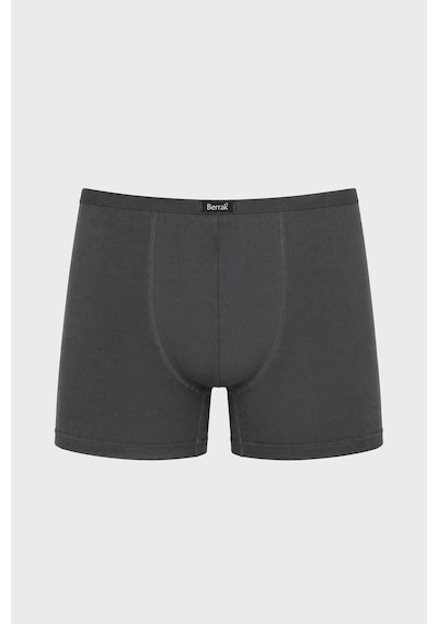 Kit İç Giyim Berrak 3'lü Modal - Pamuk - Elastan Erkek Boxer Füme