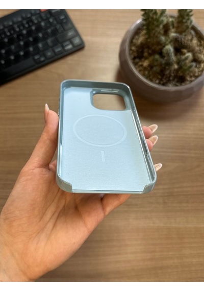 Apple Uyumlu iPhone 16 Pro Max Animasyonlu Stylus Silikon Kılıf Yeşil