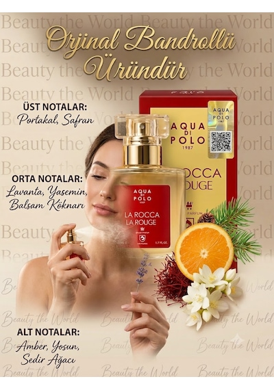 Aqua Di Polo La Rocca La Rouge Edp 100 Ml Kadın Parfüm